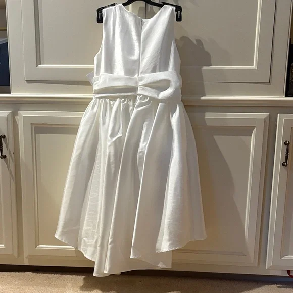 Badgley Mischka White Formal Kids Dress